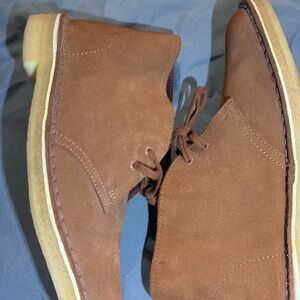 Women’s Brown Suede Desert Boots